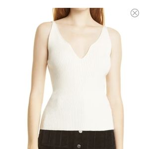 Bash small ecru sweater top